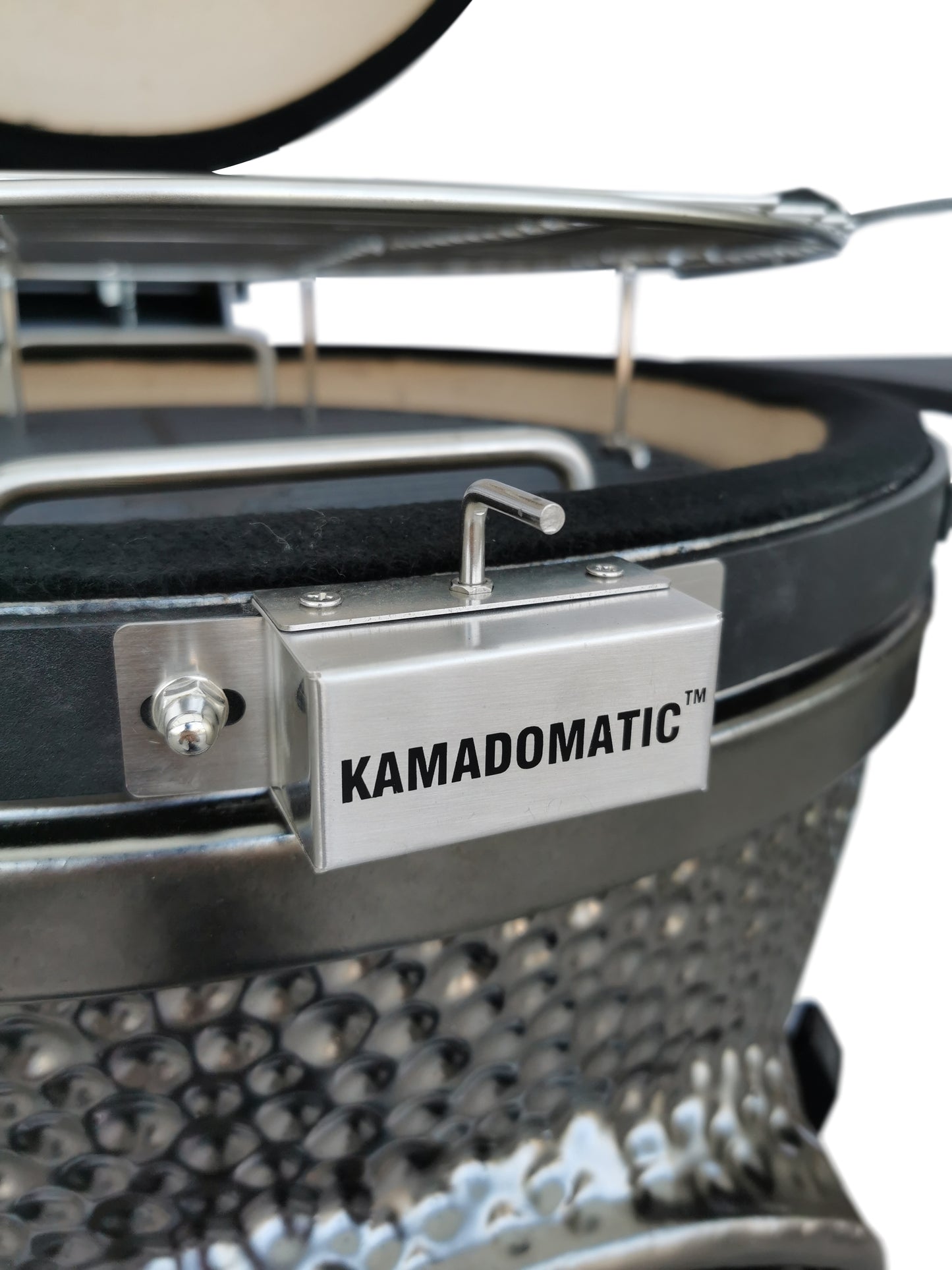 Vision Grills | Elite Series XD402MG Deluxe Ceramic Kamado in Metallic Grey