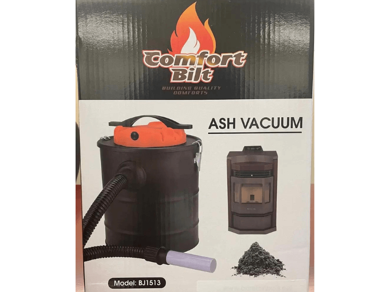 ComfortBilt Black Metal Ash Vacuum - BJ1513