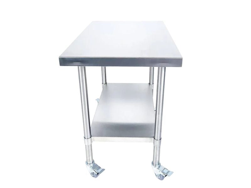 BBQ Table side view