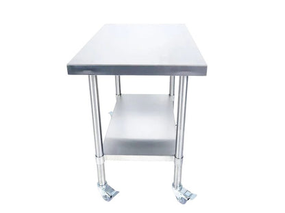 BBQ Table side view