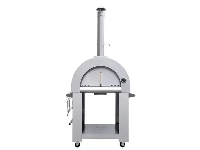 Kokomo 32” Wood Fired Stainless Steel Pizza Oven