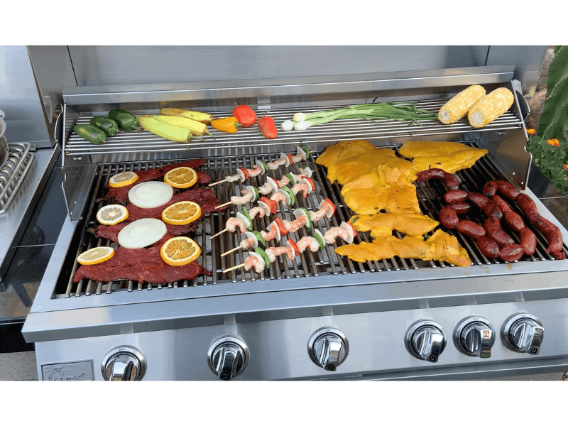 Kokomo 40” Built in Gas Grill (5 Burner/Back Burner)