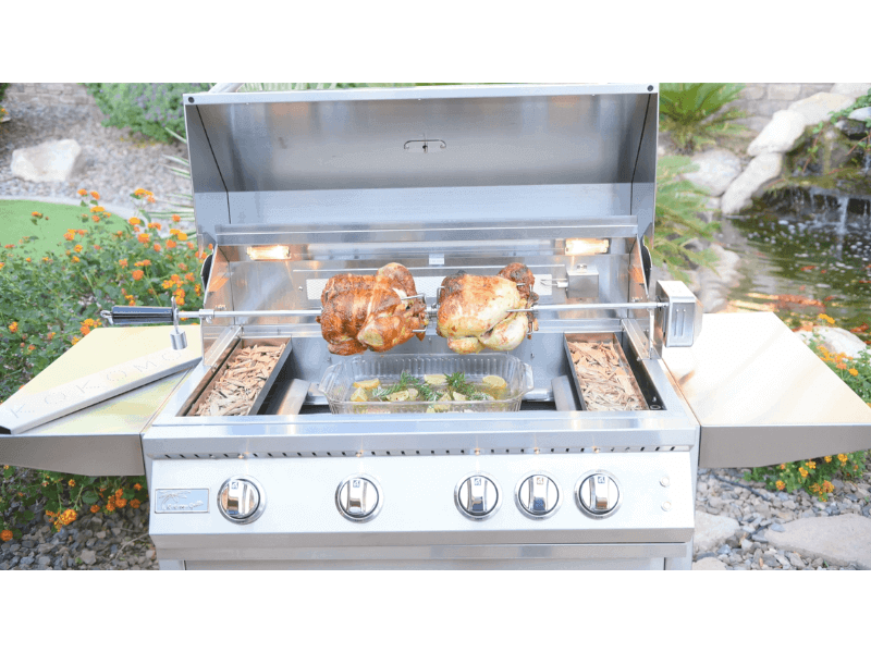 Kokomo 32” Built in Gas Grill (4 Burner/Back Burner)