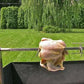 Charotis | Roaster/Rotisserie Chicken Spit Fork Attachment with chicken 