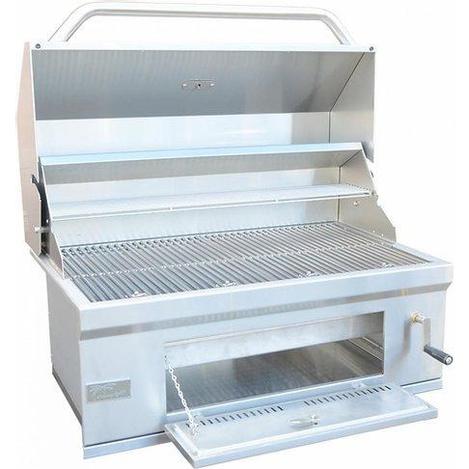 KoKoMo | 32″ Built In Charcoal Grill with Temperature Gauge KO-CHAR32