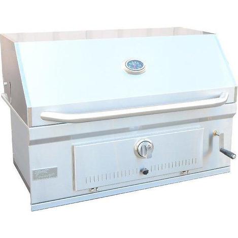 KoKoMo | 32″ Built In Charcoal Grill with Temperature Gauge KO-CHAR32
