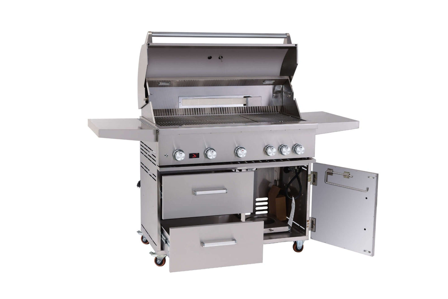 Bonfire | 42" Prime 500 5 Burner Door and Drawer Freestanding Cart Model