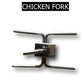 Charotis | Roaster/Rotisserie Chicken Spit Fork Attachment