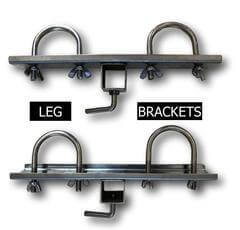 Charotis | Roaster/Rotisserie Leg Brackets Attachment