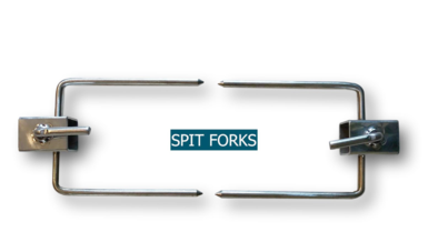 Charotis | Roaster/Rotisserie Spit Forks Attachment