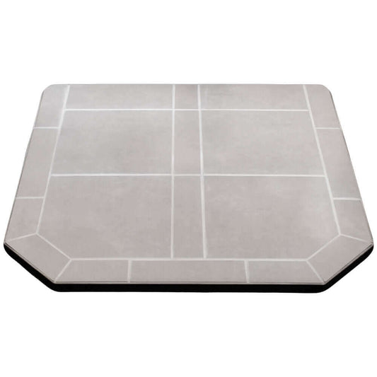 ComfortBilt Flat Wall Hearth Pad - Agate Grey