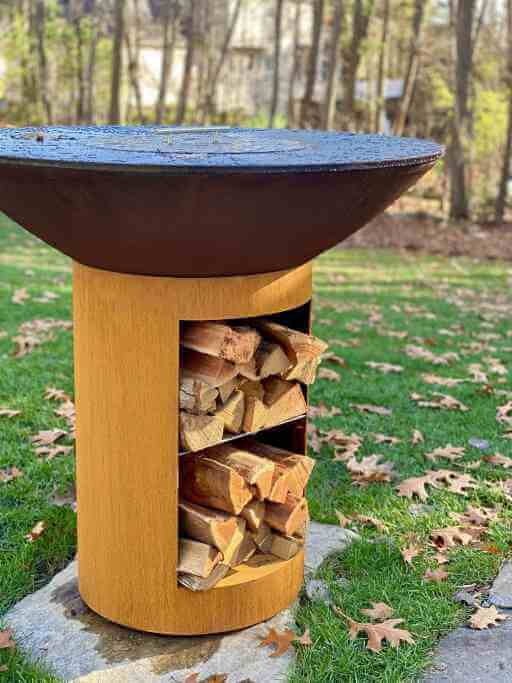 Planeet voering kan niet zien ARTEFLAME | Classic 40" Grill - Tall Round Base With Storage -  AFCLHRBST-HomeOutdoors