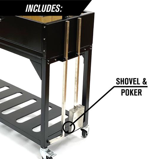 Tagwood BBQ | Argentine Santa Maria Wood Fire & Charcoal Grill | BBQ03SI-- PRE-ORDER | estimated shipping starting as of December 2022