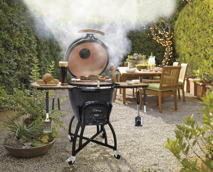 Vision Grills | Professional C-Series Ceramic Kamado in Black C-4C1F1