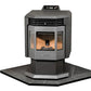 ComfortBilt | Corner Hearth Pad - Mill Black