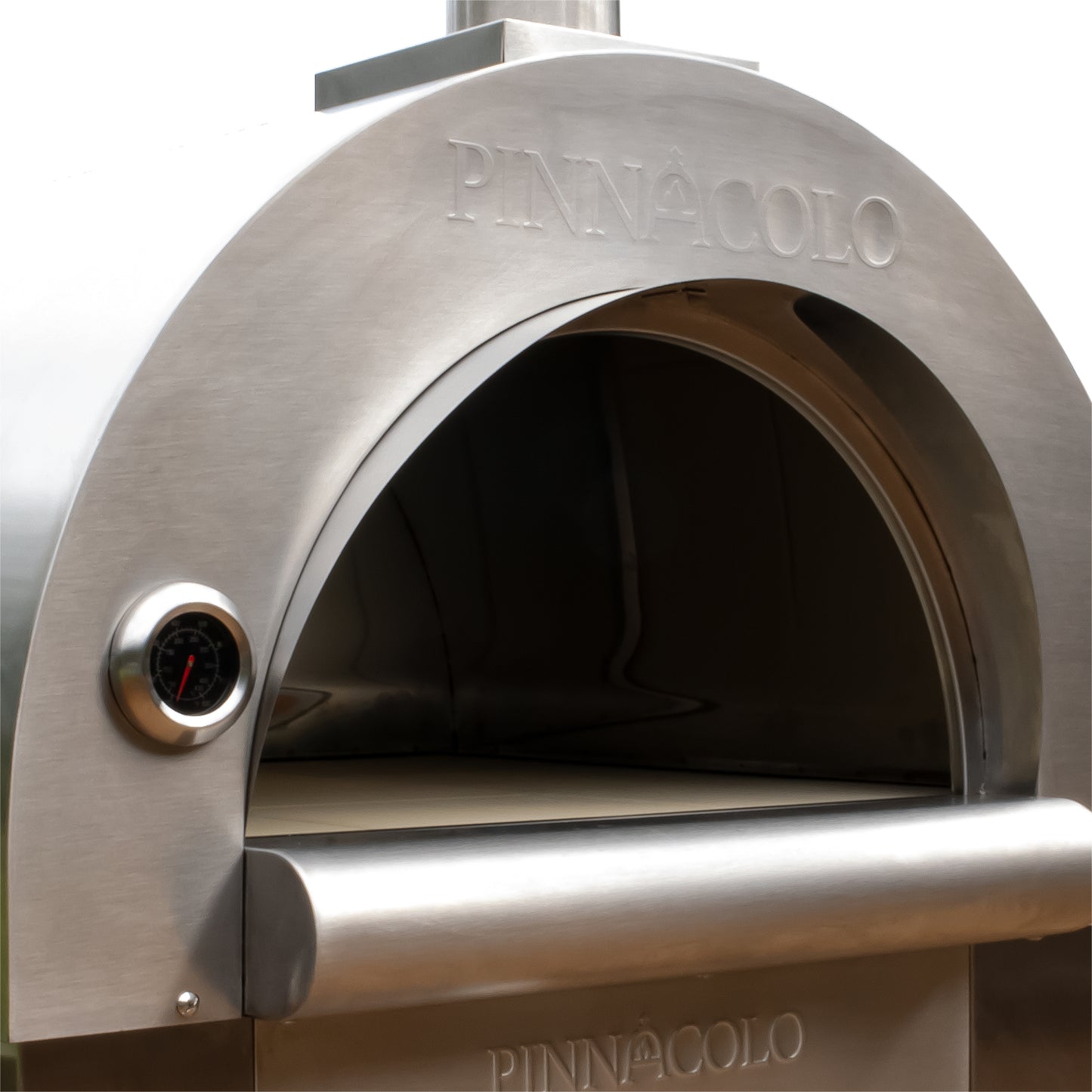 PINNACOLO | PREMIO Wood Fired Outdoor Pizza Oven with Accessories - PPO102 left side