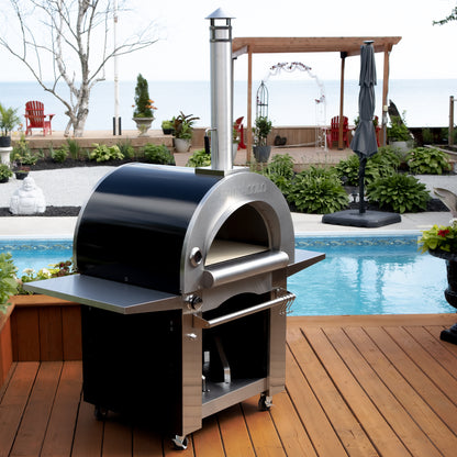 PINNACOLO | IBRIDO (HYBRID) Gas/Wood Pizza Oven With Accessories - PPO103