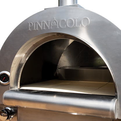 PINNACOLO | IBRIDO (HYBRID) Gas/Wood Pizza Oven With Accessories - PPO103