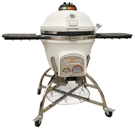 Vision Grills | Elite Series XD702WC Maxis Ceramic Kamado in White