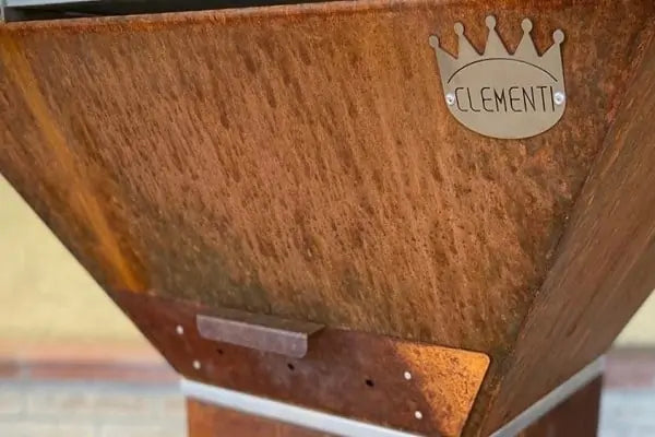 CLEMENTI | Gringo Cube Flat Top Wood Fired BBQ