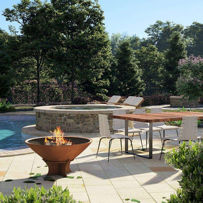 ARTEFLAME | Classic 40" Fire Pit - Low Euro Base - AFCL40LEBFP-HomeOutdoors