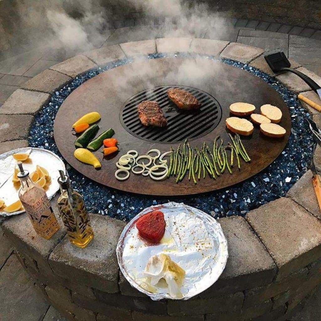 ARTEFLAME | Classic 40" - Fire Bowl With Cooktop - AFCL40CT.2-HomeOutdoors