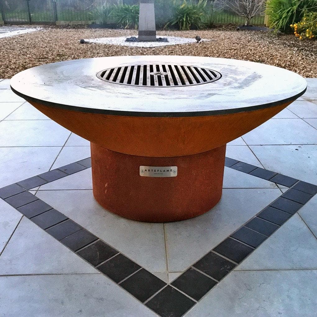 ARTEFLAME | Classic 40" Grill - Low Round Base - AFCLLRBSET.2-HomeOutdoors