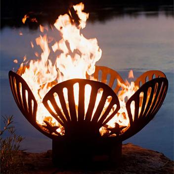 Fire Pit Art | Barefoot Beach - BB