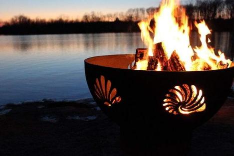 Fire Pit Art | Beachcomber - BEACH