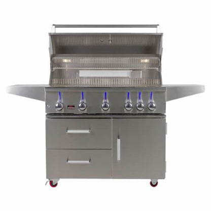 Bonfire | 42" Prime 500 5 Burner Door and Drawer Freestanding Cart Model