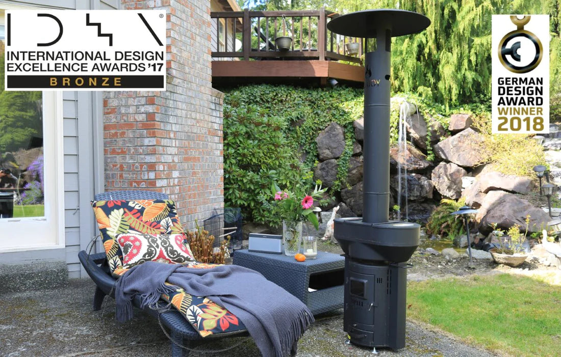  Even Embers Pellet Fueled Patio Heater : Patio, Lawn
