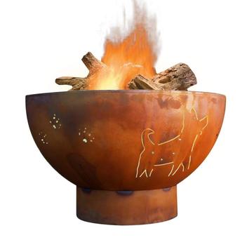 Fire Pit Art | Funky Dog - FDL