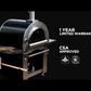 PINNACOLO | IBRIDO (HYBRID) Gas/Wood Pizza Oven With Accessories - PPO103 product video
