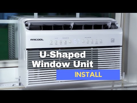 MRCOOL® | 8000 BTU U-Shaped Window Air Conditioner - MWUC08T115 Video