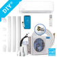 MRCOOL® | E Star DIY 4th Gen 12k BTU Ductless Mini-Split Heat Pump Complete System 115V/60Hz - DIY-12-HP-WM-115C25